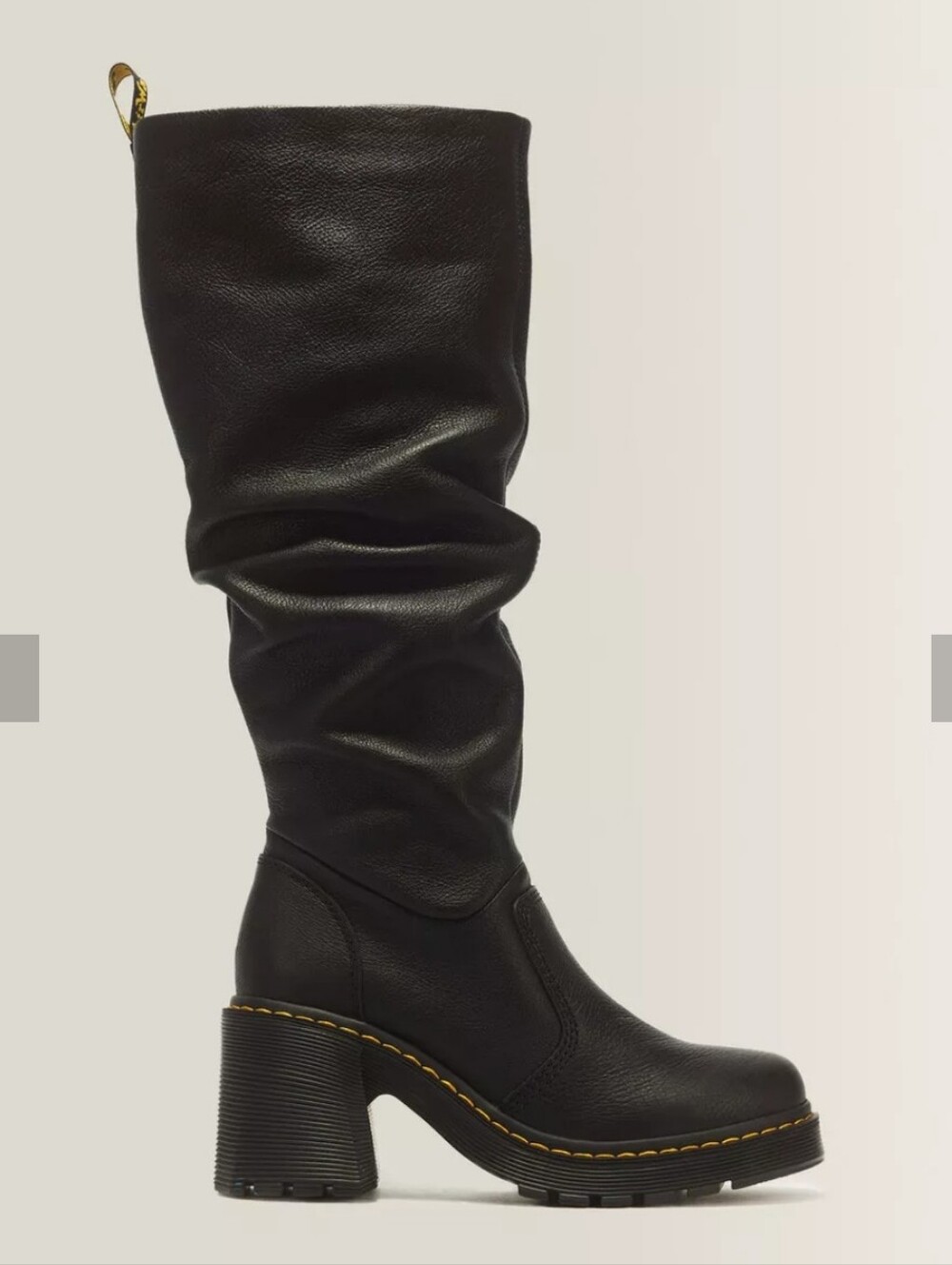 Kasey Virginia Leather Knee High Heeled Boots